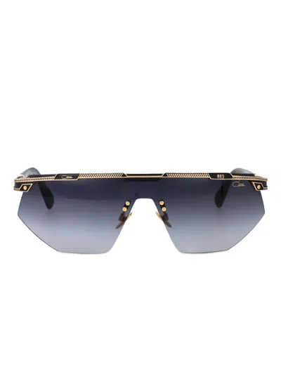 Cazal Logo-embossed Sunglasses In Black