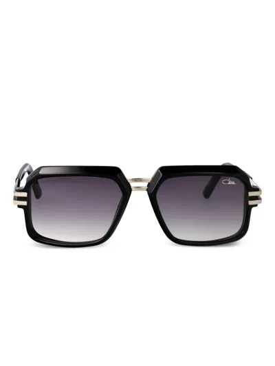 Cazal Logo-print Sunglasses In Black