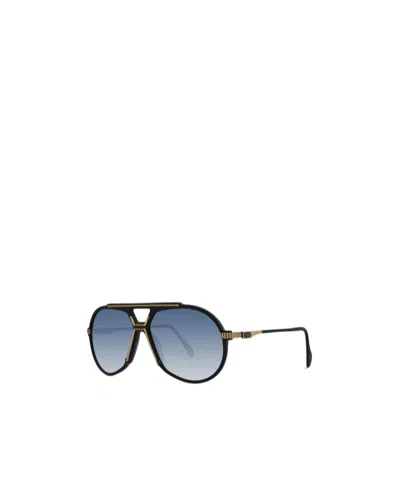 Cazal Logo Sunglasses In Blue