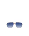 Cazal Logo Sunglasses In Blue