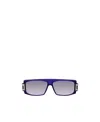 Cazal Logo Sunglasses In Purple