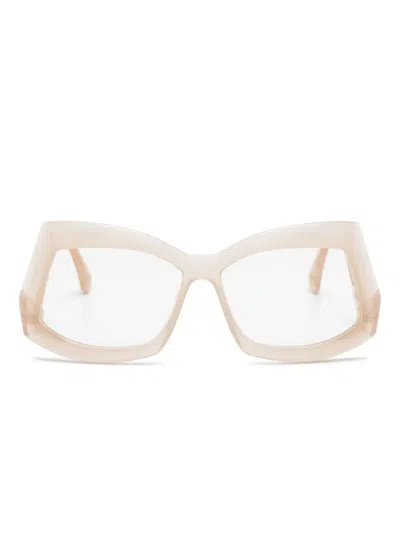 Cazal Mod 5005 Brille Mit Geometrischem Gestell In Neutral