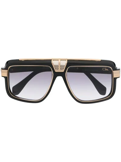 Cazal Mod. 678 Pilot-frame Sunglasses In Black