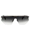 Cazal Logo-embossed Sunglasses In 002 Green