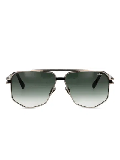 Cazal Navigator-frame Sunglasses In Silver
