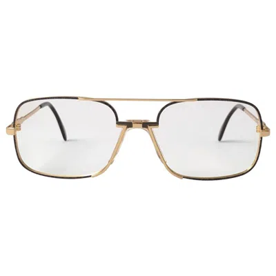 Pre-owned Cazal New Vintage  740 Marbled & Gold Frame Rx Collector Item 1990's Sunglasses In Gray