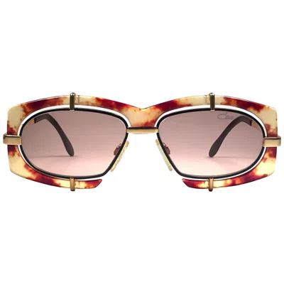 Pre-owned Cazal New Vintage  872 728 Tortoise Gold Frame 1980's Sunglasses