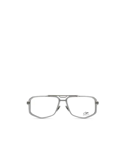 Cazal Octagonal-frame Optical Glasses In Gray
