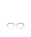 Cazal Perforated-detailing Oval-frame Glasses