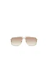 Cazal Pilot-frame Sunglasses In Neutral