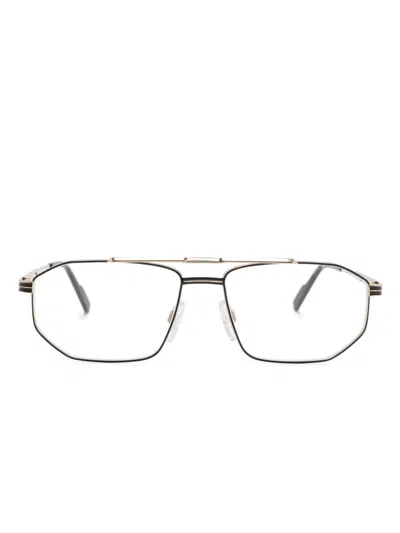 Cazal Pilot Frame Sunglasses In Black