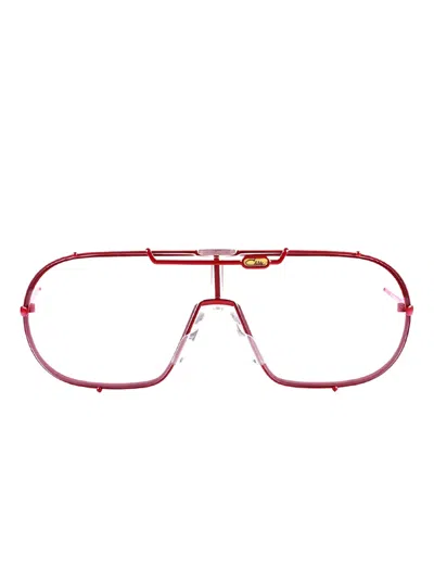Cazal Pilot-frame Sunglasses In Red