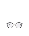 Cazal Polished-effect Round-frame Glasses In White