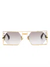 Cazal Rectangle-frame Sunglasses In Black
