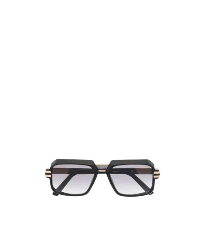 Cazal Rectangle-frame Tinted Sunglasses In Black