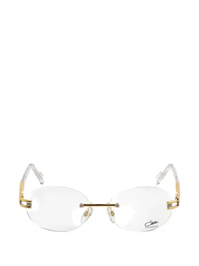Cazal Rimless Oval-frame Glasses