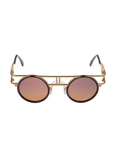 Cazal Round Frame Sunglasses In Col. 003