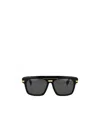 Cazal Shield-frame Sunglasses In Black
