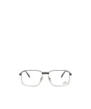 Cazal Square-frame Glasses In Metallic
