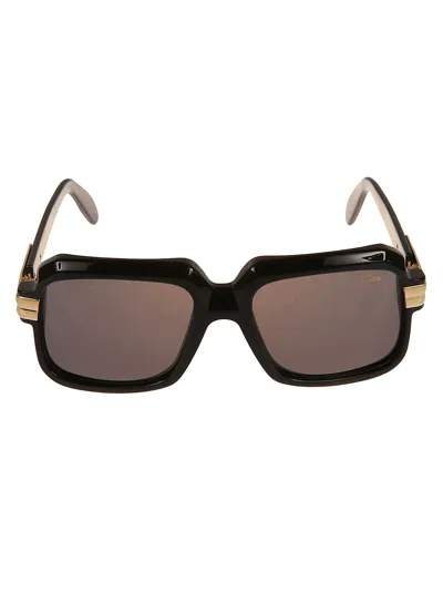 Cazal Square Frame Sunglasses In Black/gold