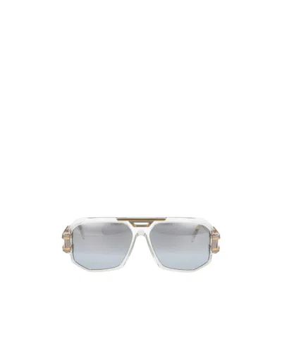 Cazal Square-frame Tinted Sunglasses In Gray