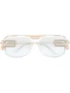 Cazal Square-frame Tinted Sunglasses In Nude