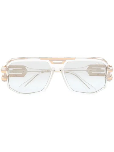 Cazal Square-frame Tinted Sunglasses In Nude
