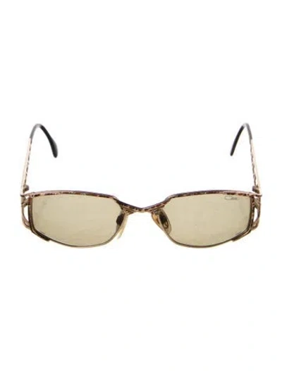 Pre-owned Cazal Square Tinted Sunglasses
