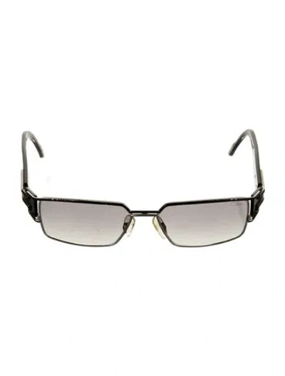 Pre-owned Cazal Square Tinted Sunglasses In Gray