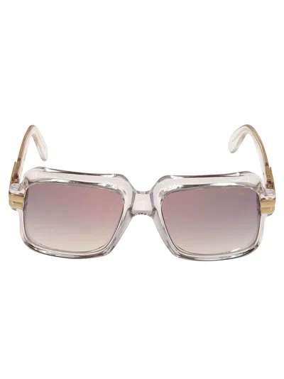 Cazal Square Transparent Frame Sunglasses In Mod 607/3