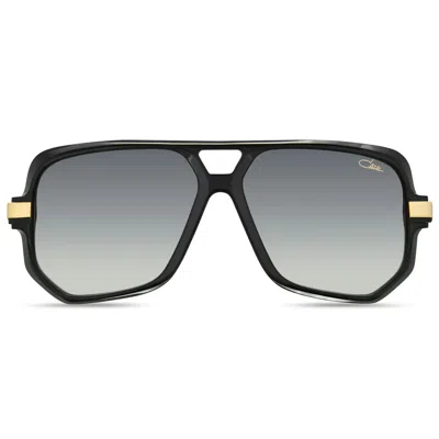Cazal Sunglasses  627/3 002 Black/smoky Gray Unisex