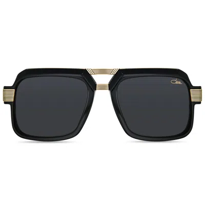 Cazal Sunglasses  669 001 Black/smoky Gray Unisex In Multi