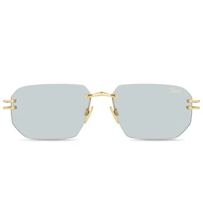 Cazal Sunglasses  7121/3 002 Gold/light Gray Unisex