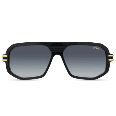Cazal Sunglasses  8052 001 Black/smoky Blue Unisex
