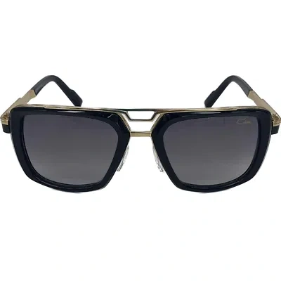 Pre-owned Cazal Sunglasses 9104 001 Black Gold Grey Gradient 54 21 140