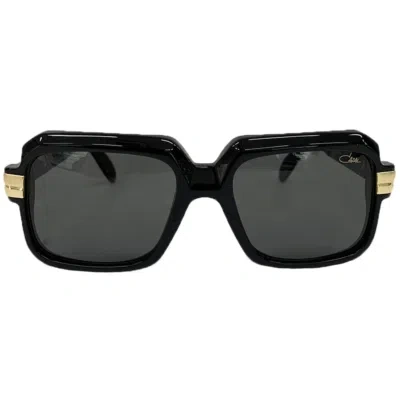 Pre-owned Cazal Sunglasses  Legends 607/3 001 56 18 140 Black Gold 100% Authentic Made In