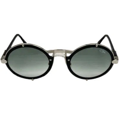 Pre-owned Cazal Sunglasses  Legends 644 011 53 12 (24) 140 Mat Black Gunmetal G15 Gradient