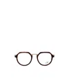 Cazal Tortoiseshell-effect Round-frame Glasses In Black