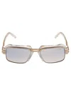 Cazal Transparent Square Frame Sunglasses In Col. 065