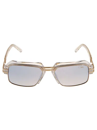 Cazal Transparent Square Frame Sunglasses In Col. 065