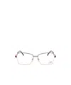 Cazal Zigzag-.embossed Geometric-frame Glasses