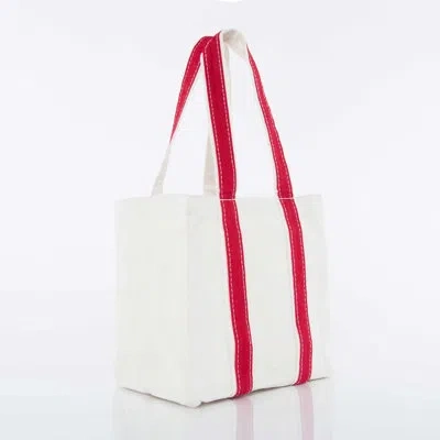 Cb Station Four Bottle Wine Carrier In Red