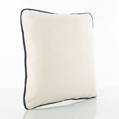 Cb Station Pillowcase 12 X 12 In Natural,navy