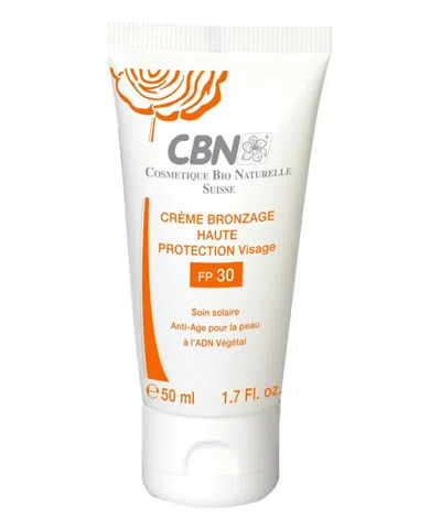 Cbn High-protection Tanning Face Cream Spf 30 50 ml In White