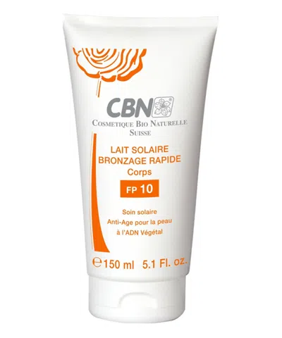 Cbn Rapid Tanning Body Lotion Spf 10 150 ml In White