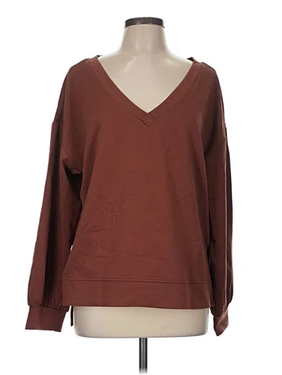 Pre-owned Cbr 3/4 Sleeve T-shirt In Brown