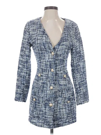 Cbr Blazer Jacket In Blue