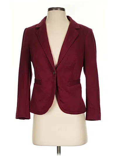 Pre-owned Cbr Blazer Jacket In Burgundy