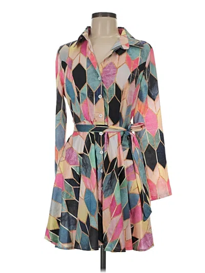 Pre-owned Cbr Casual Dress In Pink