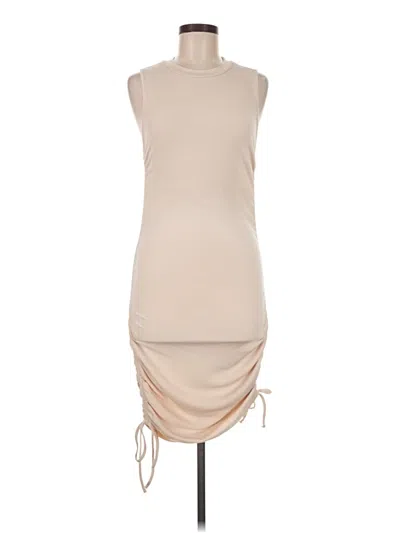 Pre-owned Cbr Casual Dress In Tan